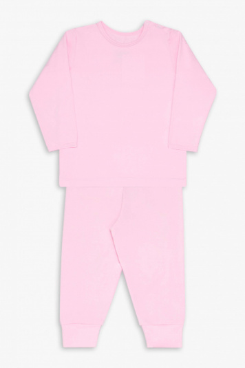 Pijama trmico rosa infantil
