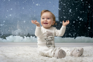 Pantufa beb de soft bonecos de neve unissex