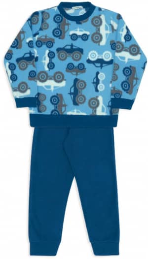 Pijama abrigo de soft infantil carros de neve