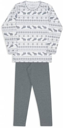 Pijama infanto-juvenil trmico urso tric