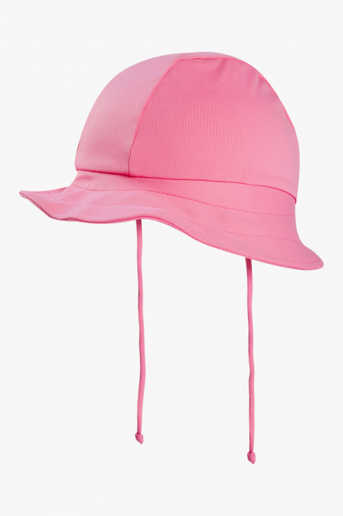 Chapéu com proteção solar bebê e infantil cor de rosa
