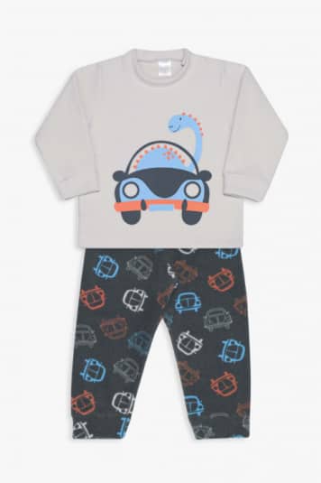 Pijama de soft Fuscas infantil  - Brilha no escuro