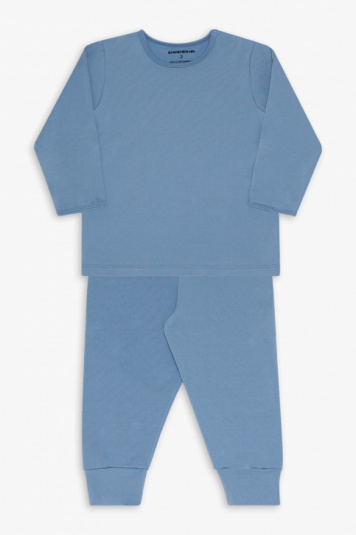 Pijama trmico azul nvoa infantil