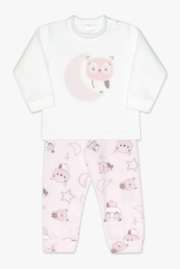 Pijama soft corujinha infantil- Brilha no escuro